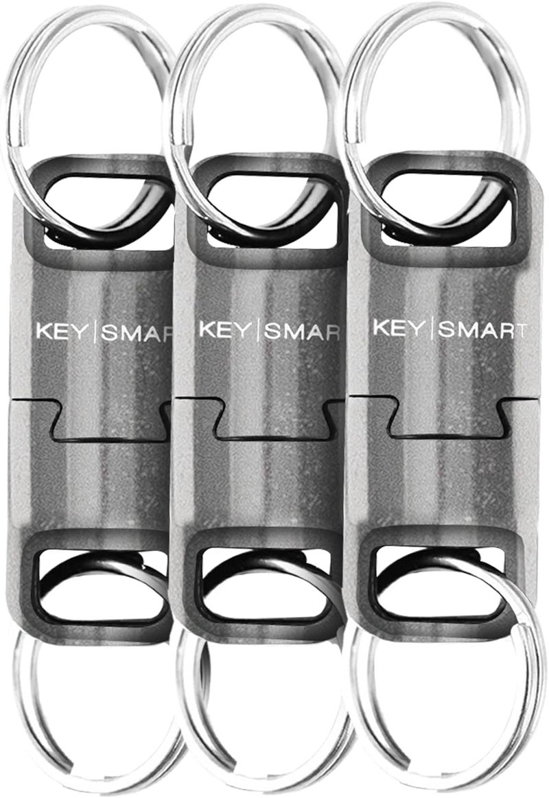 key smart KeySmart MagConnect Pro Magnetic Key Holder for Purse, Key Chains for Car Keys - Detachable Key Ring Quick Release Keychain - Image 1